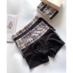 SW0074- Burberry Erkek Boxer Set