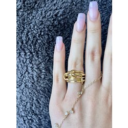 Golden Infinity Yüzük