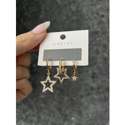 3’lü Star Set Gold
