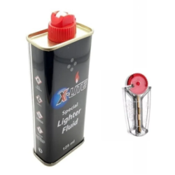 X-lite 125ml Zippo Benzini Zippo Çakmak Gazı + Zippo Çakmak Taşı