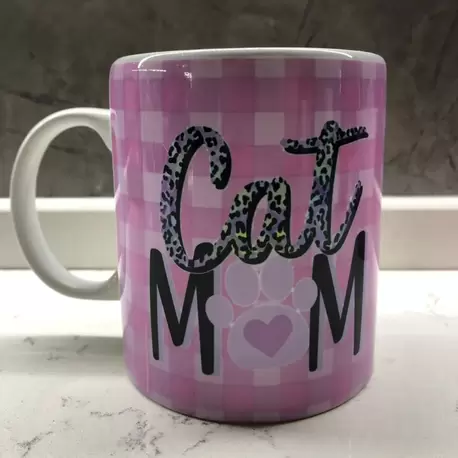 Cat Mom Kupa Bardak