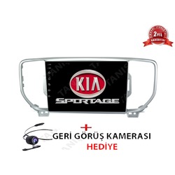 Kia Sportage 2015 Navigasyon 9'' Multimedya Android Double Teyp Bluetooth/USB Dokunmatik Ekranlı