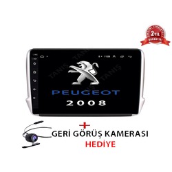 Peugeot 2008 Multimedya Android Double Teyp Navigasyon GPS/Bluetooth/USB Dokunmatik Ekranlı Oto Teyp