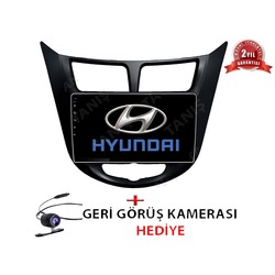 Hyundai Accent Blue Navigasyon Multimedya 9'' Android Double Teyp Bluetooth/USB Dokunmatik Ekran