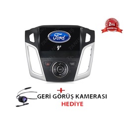 Ford Focus 3 Multimedya 9 inç Android Double Teyp Bluetooth/USB/Navigasyon Dokunmatik Ekran Oto Teyp