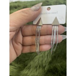 Silver küpe