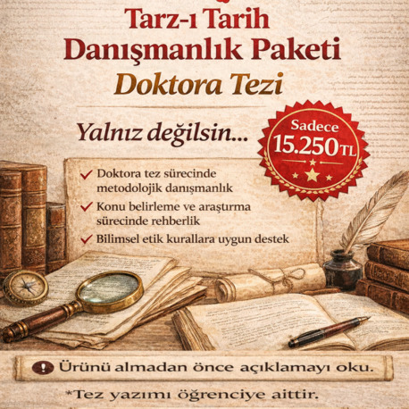 Doktora Tez Danışmanlık Paketi