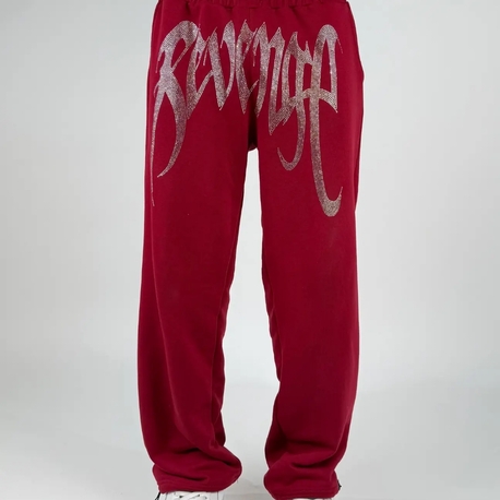 REVENGE TAŞLI BAGGY EŞOFMAN-BORDO