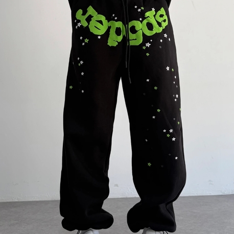 SP5DER STOPER PAÇA BAGGY JEAN-SİYAH