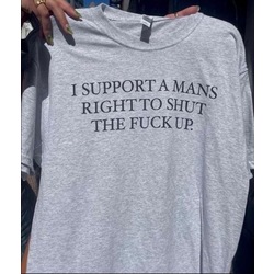 Mans right tshirt