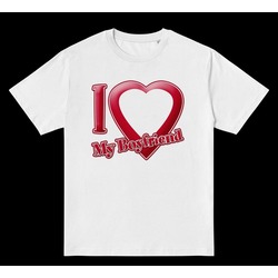 CUSTOM I love my boyfriend tshirt