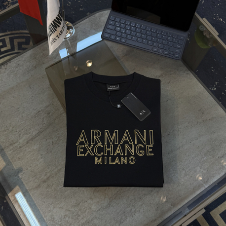 2026 YENİ SEZON ARMANI EXCHANGE SIFIR YAKA T-SHIRT