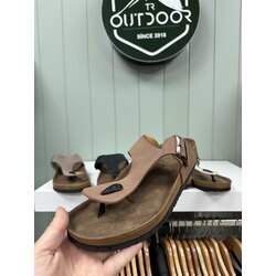 BIRKENSTOKC PARMAK ARASI TERLİK KAHVE RENGİ
