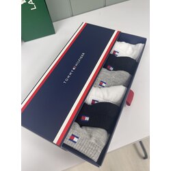 TOMMY YAZLIK KISA ÇORAP 6LI KOKULU %100 PAMUK