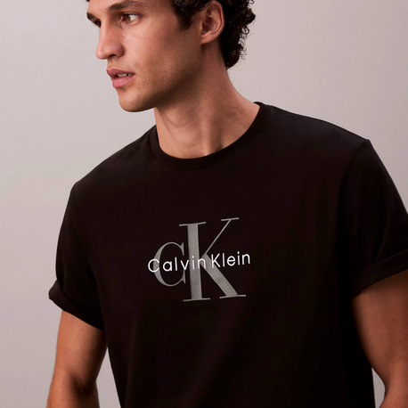 PREMİUM CK NAKIŞ LOGO T-SHİRT