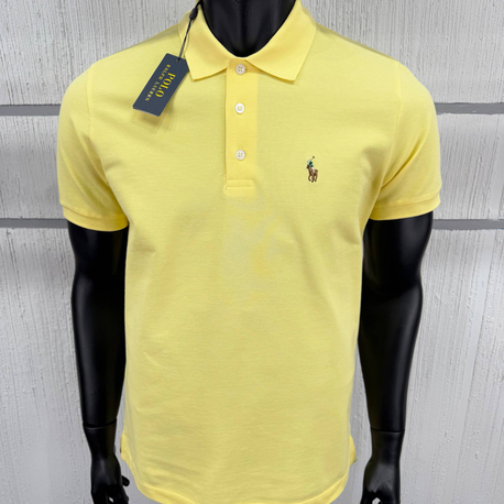 PREMİUM POLO YAKA T-SHİRT SARI