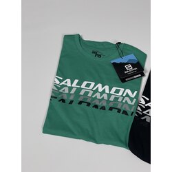 SALOMON OUTLIFE LOGO T-SHİRT YEŞİL