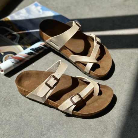 BStock Çapraz Tokalı Beige (İTHAL KALİTE)