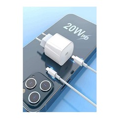 iPhone 20 W Hızlı 12/13/11/Pro/Max/SE/XR/XS/X/8 ile uyumlu