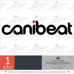 005 - CANIBEAT ÖN CAM STICKER