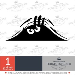 003 - BAGAJDAN BAKAN ADAM STİCKERI