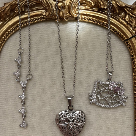 Çelik Silver Kolye