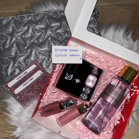 Pink Star Swan Set