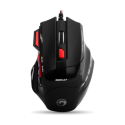 X7 Işıklı Kablolu Oyuncu Mouse + Mouse Pad 3200 DPI