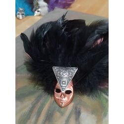 burning mask