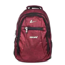 ESCAPE Laptop Bölmeli Outdoor Okul Ve Günlük Sırt Çantası Spor Çantası 307 Bordo