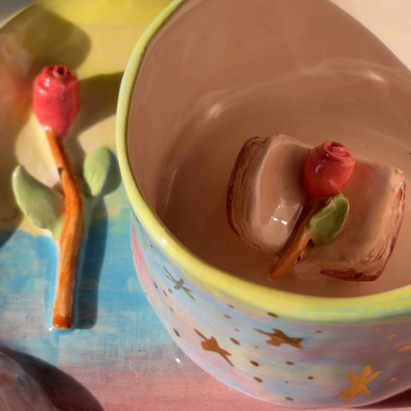 Kitapkurdu Mug+ bardak altlığı
