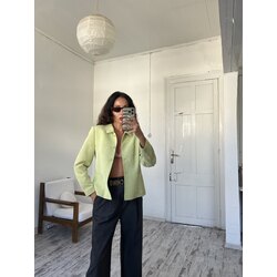 Gerry Weber Alman Tasarımcı İmzalı Özel Dokuma Premium Blazer