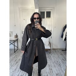 Orjinal Lama Tüyü Exclusive Seri Kaşe Kaban