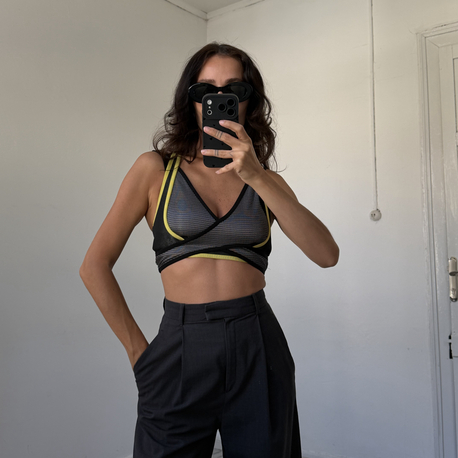 Alexander Wang H&M İş Birliği Spor Crop Bluz