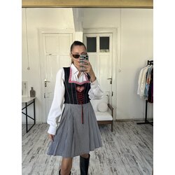 Country Line Orjinal Alman Bavyera Önlük Detaylı Elbise
