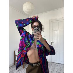 Escada %100 İpek Satin Touch Koleksiyonluk Gömlek