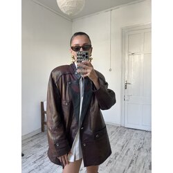 Ultsch Orjinal Avusturya Bavyera Boyfriend Deri Ceket