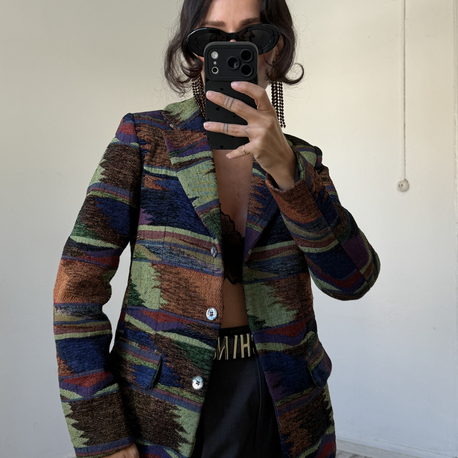 DW Shop Hollanda Menşeili Orj. El Dokuma Exclusive Blazer