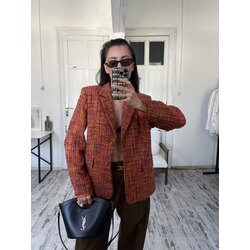 %70 Yün İçerikli Alman Üretim Orjinal Tüvit Blazer