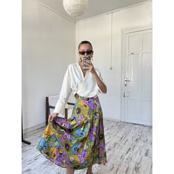 Canda Versace Print Koleksiyonluk Etek