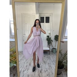Kemer Detalı Cotton Dokuma Premium Tunik Elbise