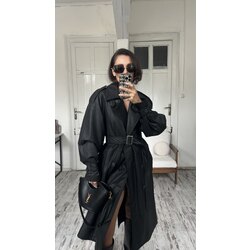 Westbury Germany %100 Gerçek Extra Yumuşak Kuzu Derisi Trench Kaban