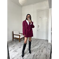 Westburry Wool Blend Midi Cherry Premium Blazer