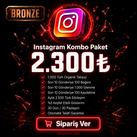 Instagram Bronze Kombo Paket