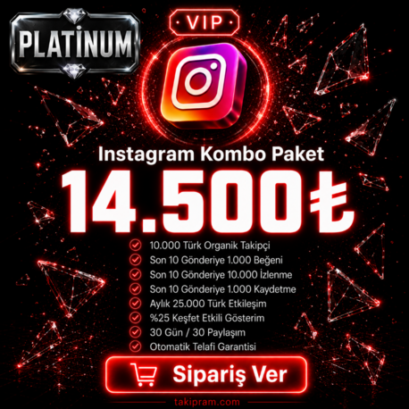 Instagram Platinum Kombo Paket