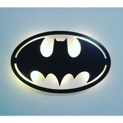 Batman Led ışıklı pano