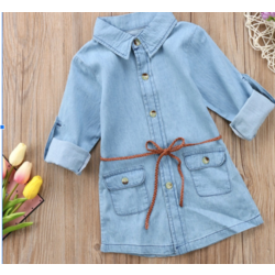 KIDS GIRL JEAN DRESS - PC34202012