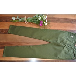 GREEN PANT FOR MEN LINEN TROUSERS-JP65202006
