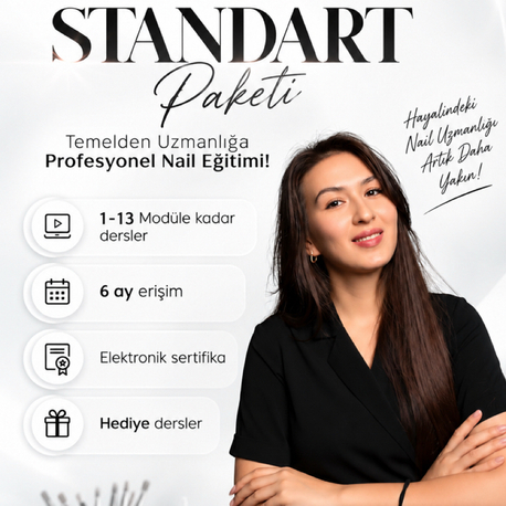 Nail Expert Online eğitim STANDART