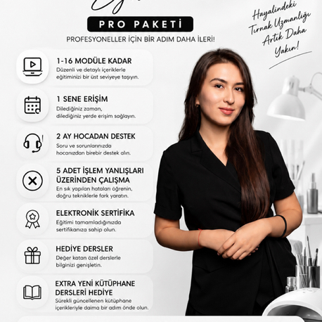 Nail Expert Online eğitim PRO